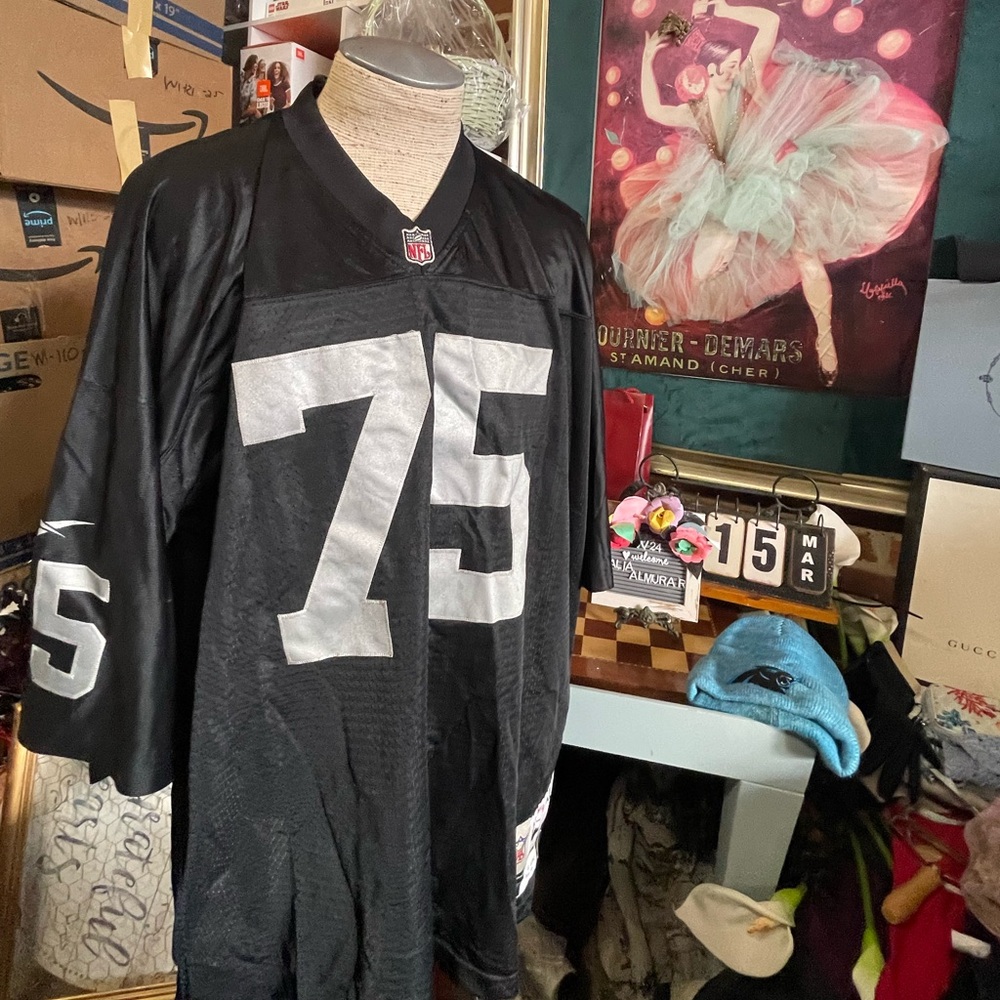 Throwbacks Vintage Jerseys" Howie Long Oakland Raiders jersey from 1988, s 3XL